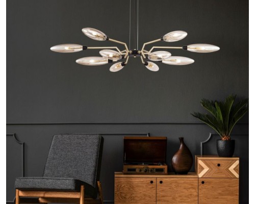 Подвесная люстра Ventura MOD012CL-12G Maytoni