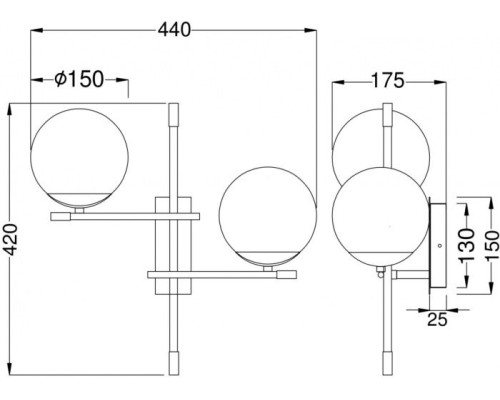 Бра Nostalgia MOD048WL-02G Maytoni