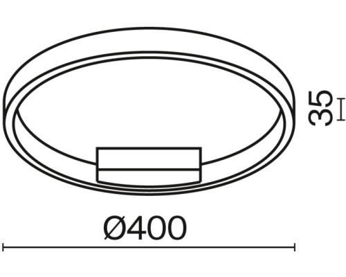 Потолочный светильник Rim MOD058CL-L25BSK Maytoni
