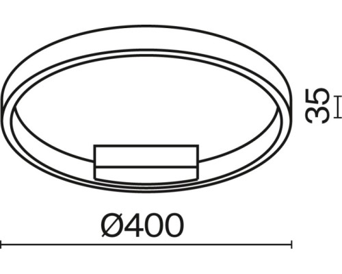 Потолочный светильник Rim MOD058CL-L25WK Maytoni