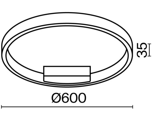Потолочный светильник Rim MOD058CL-L35WK Maytoni
