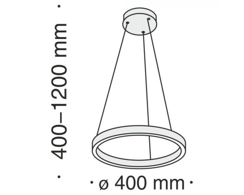 Подвесной светильник Rim MOD058PL-L22W4K Maytoni