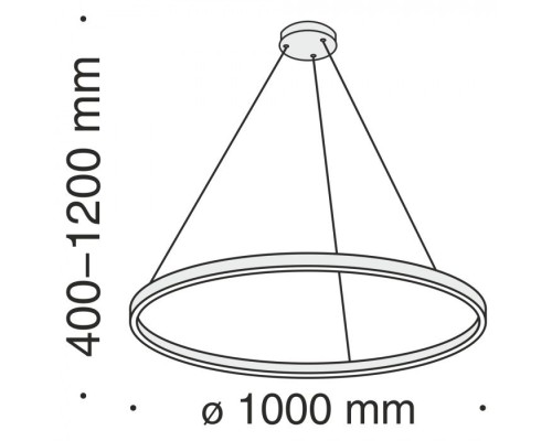 Подвесной светильник Rim MOD058PL-L54BS4K Maytoni