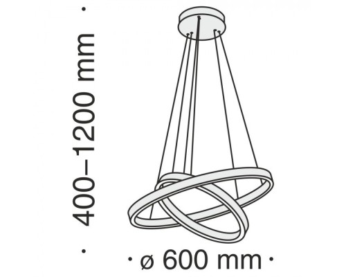 Подвесной светильник Rim MOD058PL-L55B4K Maytoni