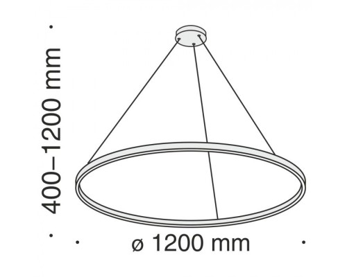 Подвесной светильник Rim MOD058PL-L65B4K Maytoni