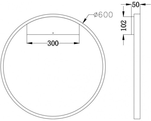 Настенный светильник Rim MOD058WL-L35BS4K Maytoni
