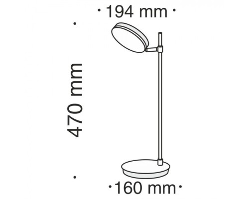 Настольная лампа Fad MOD070TL-L8B3K Maytoni