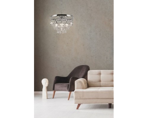 Подвесная люстра Linn MOD091PL-05CH Maytoni