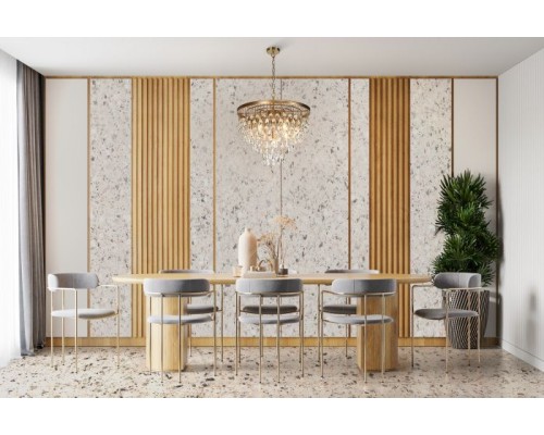 Подвесная люстра Linn MOD091PL-07G Maytoni