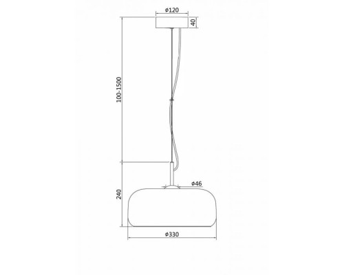 Подвесной светильник Madmen MOD127PL-L6AM Maytoni