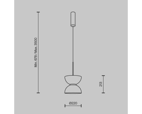 Подвесной светильник Kyoto MOD178PL-L11G3K Maytoni
