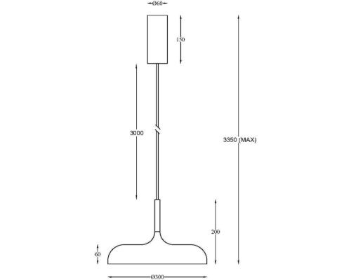 Подвесной светильник Gerhard MOD189PL-L12B3K1 Maytoni