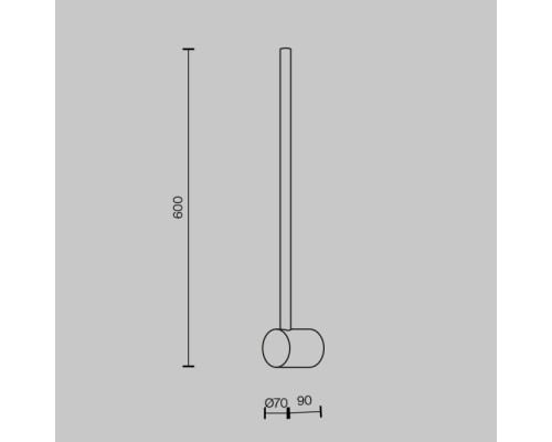 Настенный светильник Light stick MOD237WL-L6B3K Maytoni