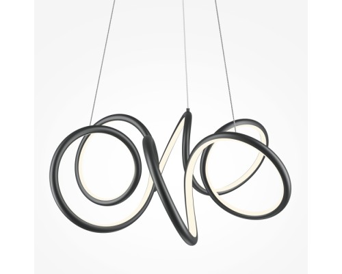 Подвесной светильник Curve MOD241PL-L60BK Maytoni