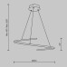 Подвесной светильник Curve MOD242PL-L33BSK Maytoni