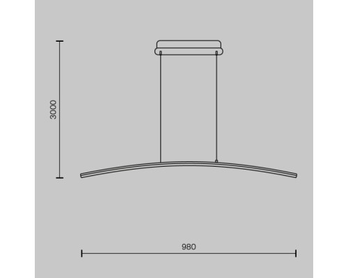 Подвесной светильник Light Reflection MOD243PL-L18BSK Maytoni