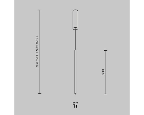 Подвесной светильник Halo MOD246PL-L12BSK Maytoni