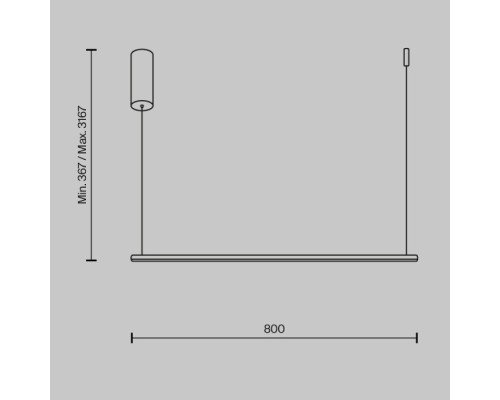 Подвесной светильник Halo MOD246PL-L16BK Maytoni