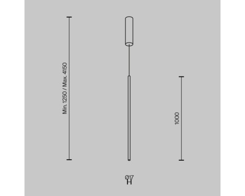 Подвесной светильник Halo MOD246PL-L24BK1 Maytoni
