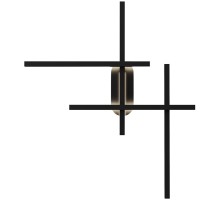 Настенный светильник Halo MOD248WL-L24BK Maytoni