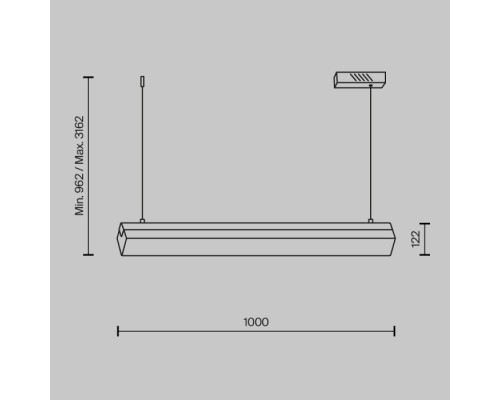 Подвесной светильник Petra MOD250PL-L36BS3K Maytoni