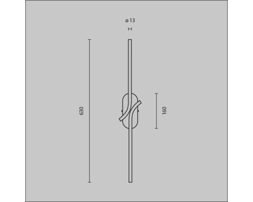 Настенный светильник Renaissance MOD256WL-L5BS3K1 Maytoni