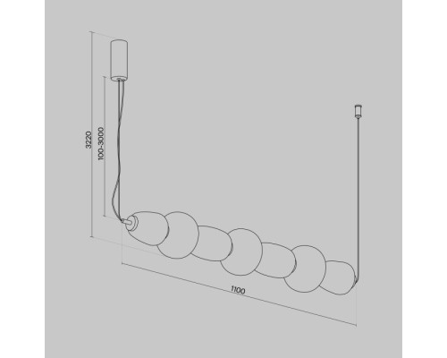 Подвесной светильник Pattern MOD267PL-L42CH3K Maytoni