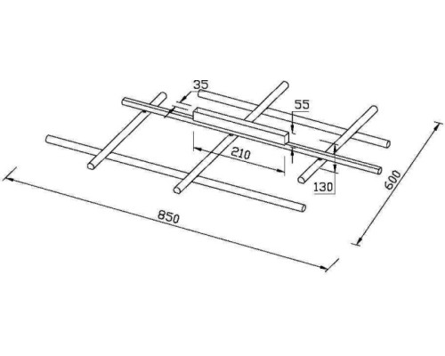 Потолочная люстра Radiance MOD278CL-L50G3K Maytoni