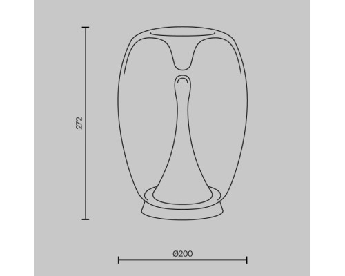 Интерьерная настольная лампа Splash MOD282TL-L15G3K Maytoni