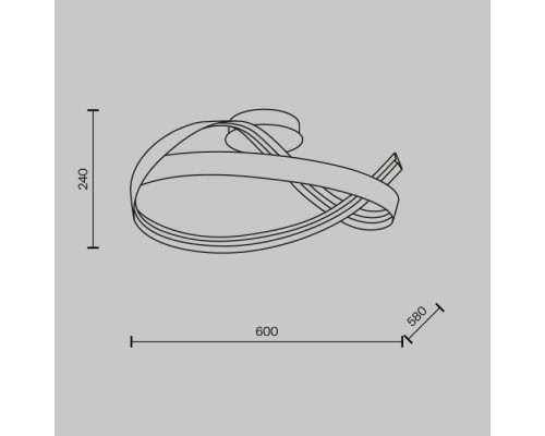 Потолочная люстра Plons MOD283CL-L34BS3K Maytoni