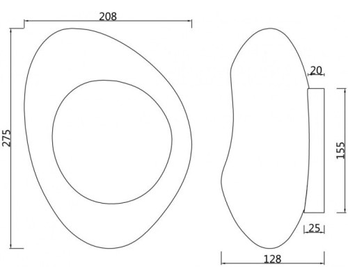 Бра Mabell MOD306WL-01C Maytoni