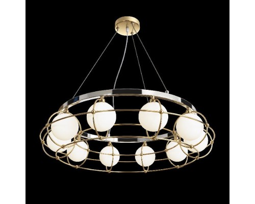 Подвесная люстра Carcass MOD312PL-10GCH Maytoni