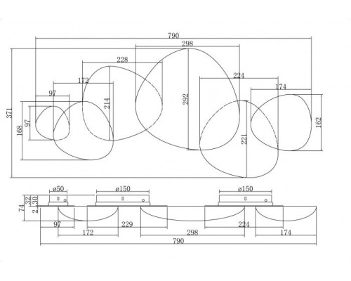 Бра Jack-stone MOD314WL-L13N3K Maytoni