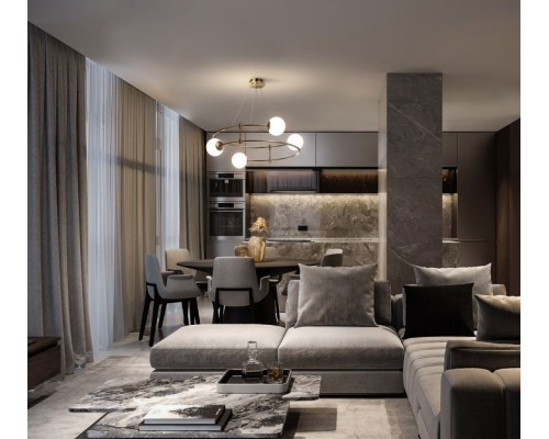 Подвесная люстра Balance MOD317PL-04G Maytoni