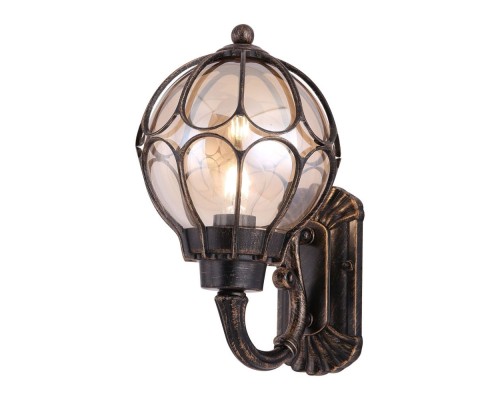 Настенный фонарь уличный Via O024WL-01G Maytoni