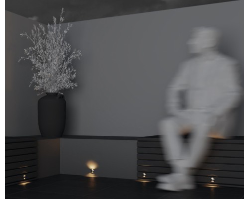 Встраиваемый светильник уличный Flash O044DL-L1S3K Maytoni