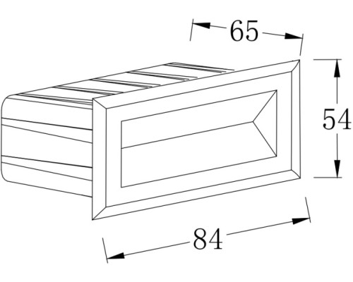 Подсветка для лестниц и ступеней Bosca O045SL-L3B3K Maytoni