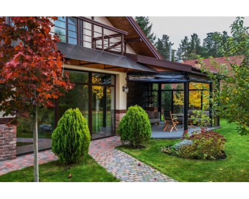 Настенный фонарь уличный Albion O413WL-01BZ Maytoni