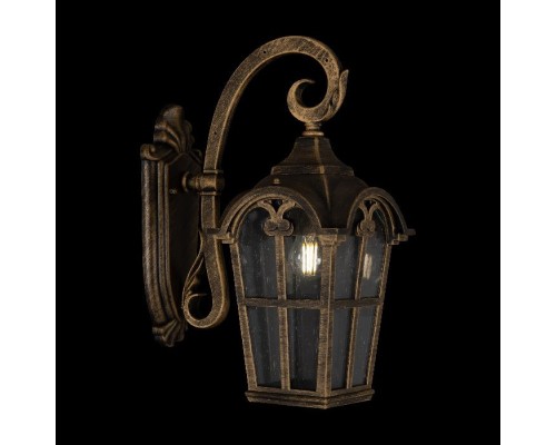 Настенный фонарь уличный Albion O413WL-01GB Maytoni