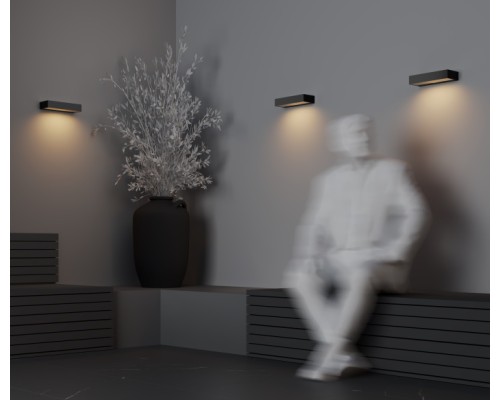 Настенный светильник уличный Lot O428WL-L10GF3K Maytoni