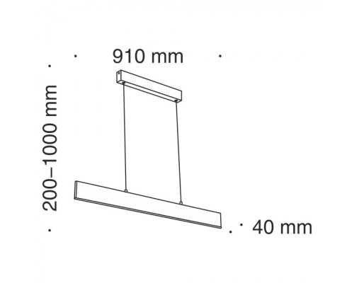 Подвесной светильник Step P010PL-L23W4K Maytoni