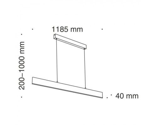 Подвесной светильник Step P010PL-L30W4K Maytoni