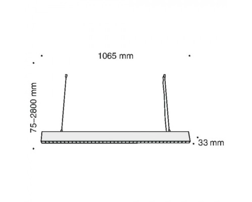 Подвесной светильник Vinder P050PL-L40W4K Maytoni