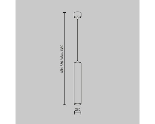 Подвесной светильник Focus LED P072PL-L12W4K-1 Maytoni
