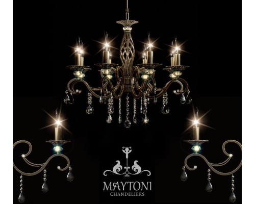 Подвесная люстра Grace RC247-PL-08-R Maytoni