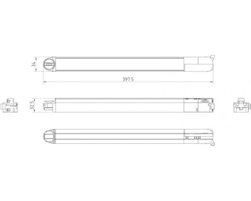 Трековый светильник BASIS TR000-1-10W3K-W Maytoni