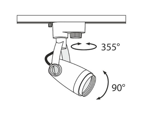 Трековый светильник Track lamps TR001-1-GU10-W Maytoni