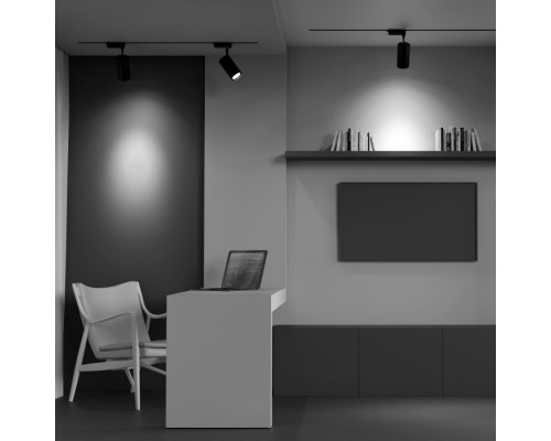 Трековый светильник Vuoro TR003-1-36W3K-M-B Maytoni