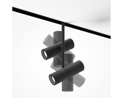 Трековый светильник Elti Duo TR005-2-2X12W3K-B Maytoni