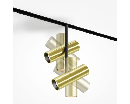 Трековый светильник Elti Duo TR005-2-2X12W4K-BBS Maytoni